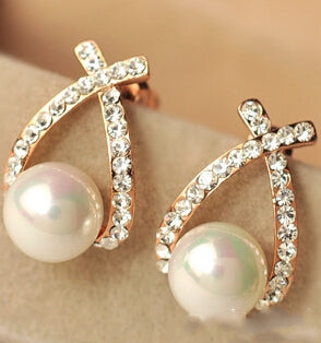 AAA+ New Design Rhinestone Crystal Earrings