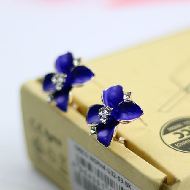 AAA+ New Design Rhinestone Crystal Earrings