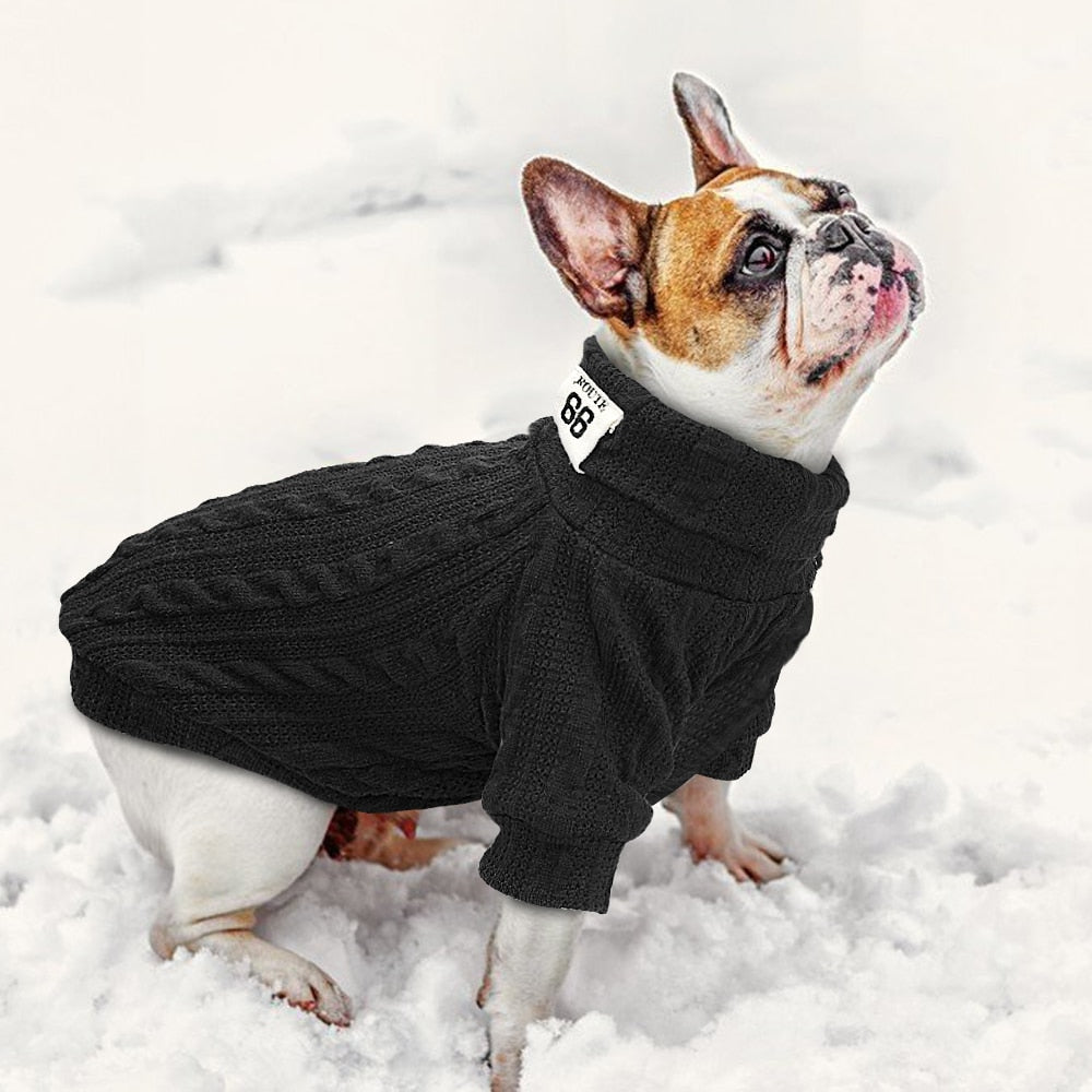 Pet Turtleneck Soft Knitwear
