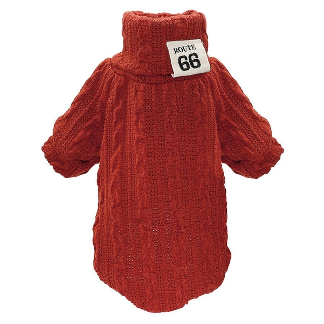 Pet Turtleneck Soft Knitwear