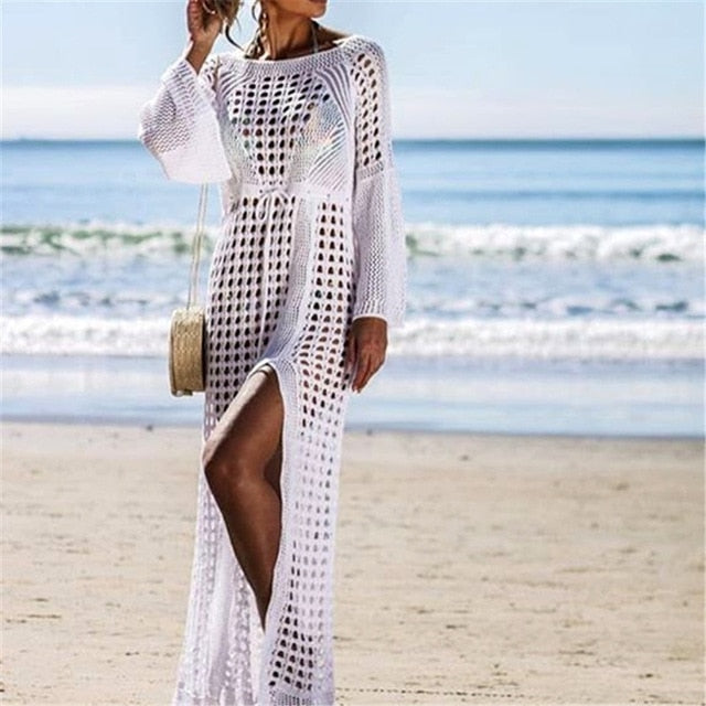 New Trendy Crochet Beach Cover up dress