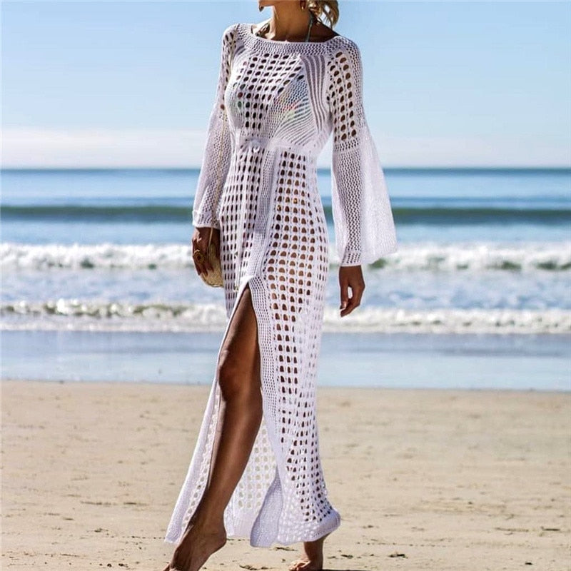 New Trendy Crochet Beach Cover up dress