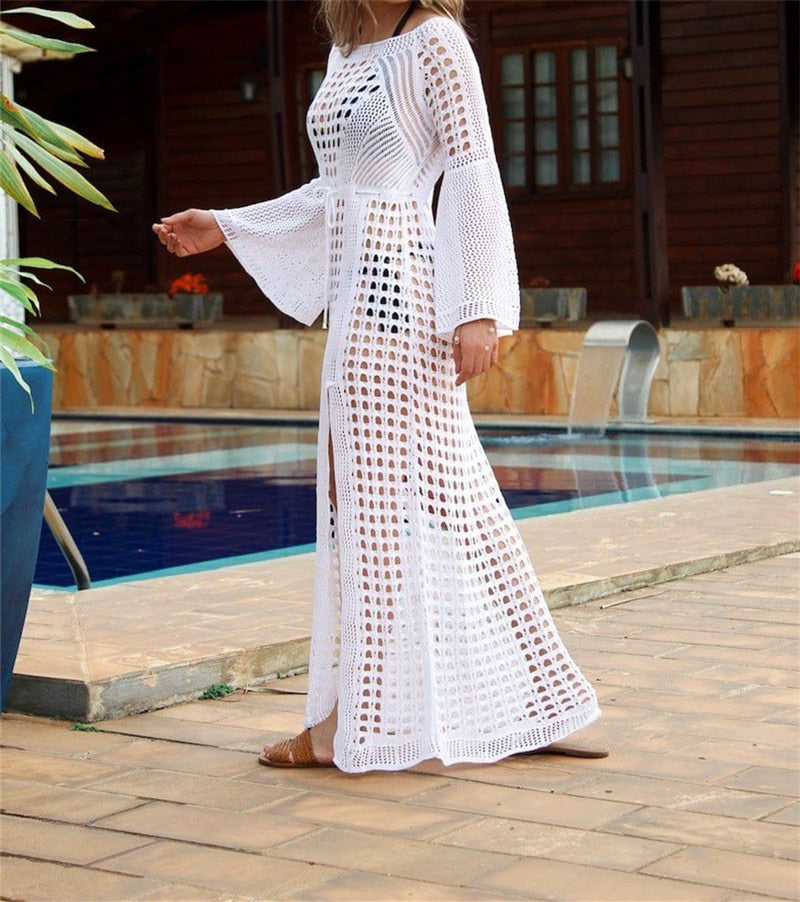 New Trendy Crochet Beach Cover up dress