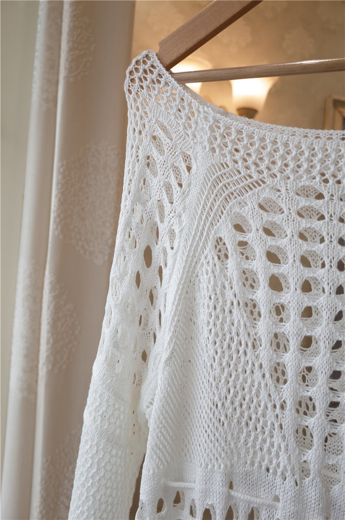 New Trendy Crochet Beach Cover up dress