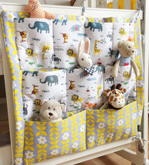 Baby Cotton Crib Organizer Storage Bag