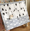 Image of Baby Cotton Crib Organizer Storage Bag