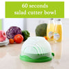 Image of Ingenious Salad Cutter Strainer Bowl