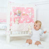 Image of Baby Cotton Crib Organizer Storage Bag