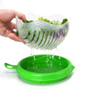 Image of Ingenious Salad Cutter Strainer Bowl