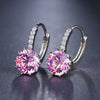 Image of Fashion 10 Colors AAA Cubic Zirconia Element Stud Earrings For Women