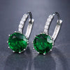 Image of Fashion 10 Colors AAA Cubic Zirconia Element Stud Earrings For Women