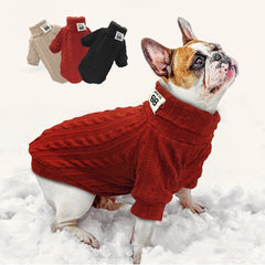 Pet Turtleneck Soft Knitwear