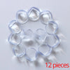 Image of 5/10/12Pcs Silicone protector guard at table corners for child safety