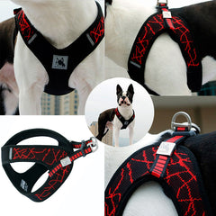 Outdoor Reflective Adjustable Vest Collar Harness for Dog