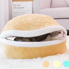 Cosy Hamburger Pet Bed