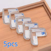 Image of 5/10/12Pcs Silicone protector guard at table corners for child safety