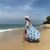 Image of Cotton Long Beach Dress