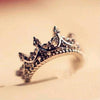 Image of Dainty Crown Ring